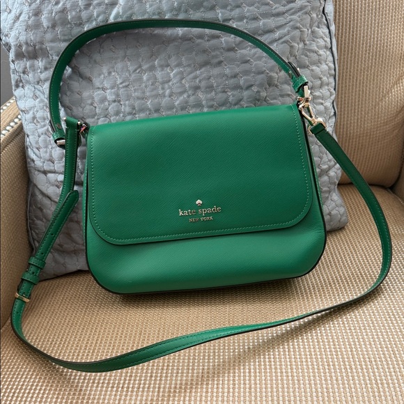 Kate Spade Vibrant Green Crossbody Bag